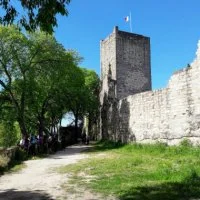 Ch&acirc;teau fort arri&egrave;re - Sommi&egrave;res